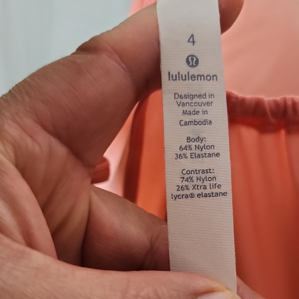 lululemon athletica Soft Coral Camisole - Picture 5 of 6